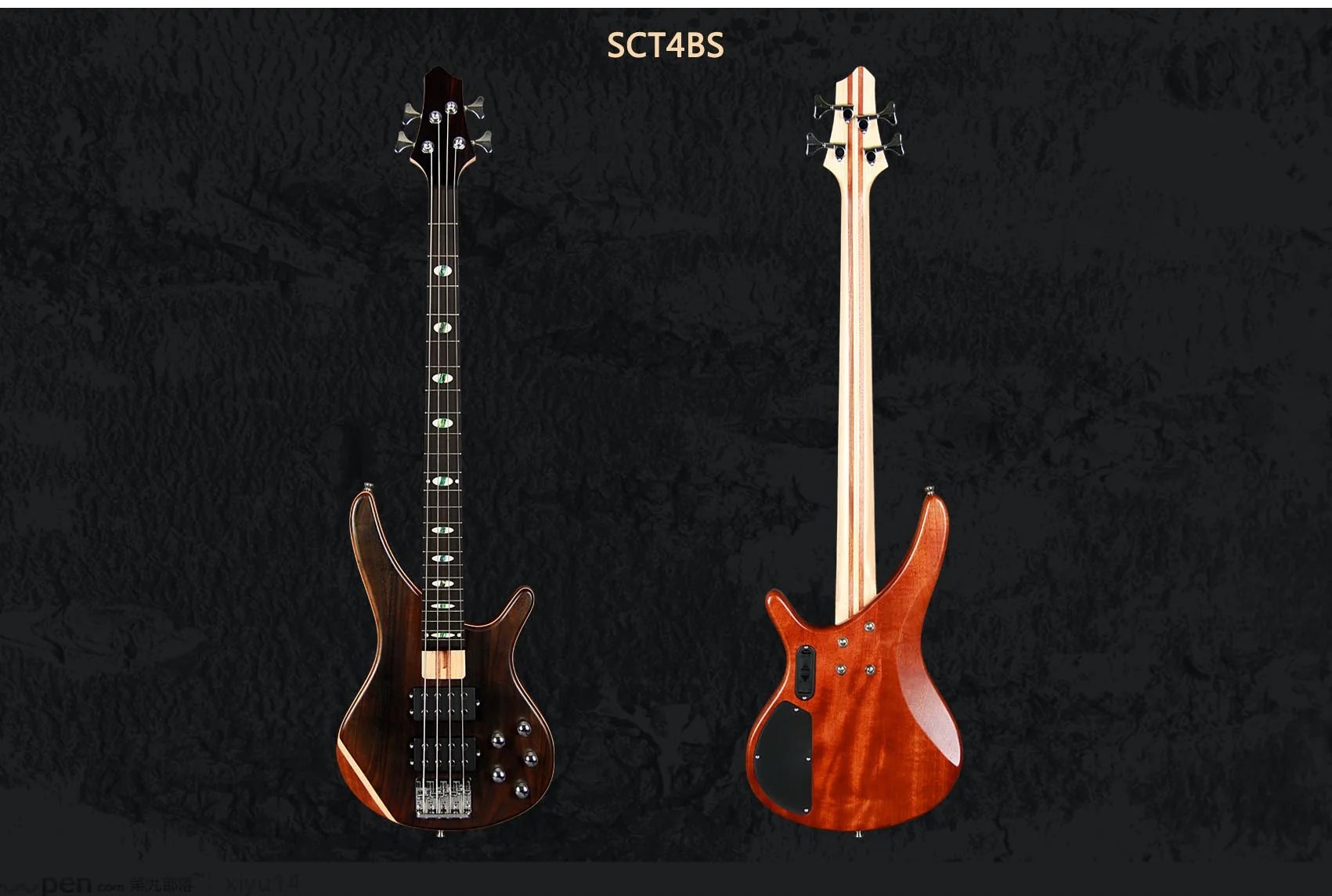 dan-guitar-bass-sqoe-sct4bs-hh-rosewood-fingerboard--4-strings